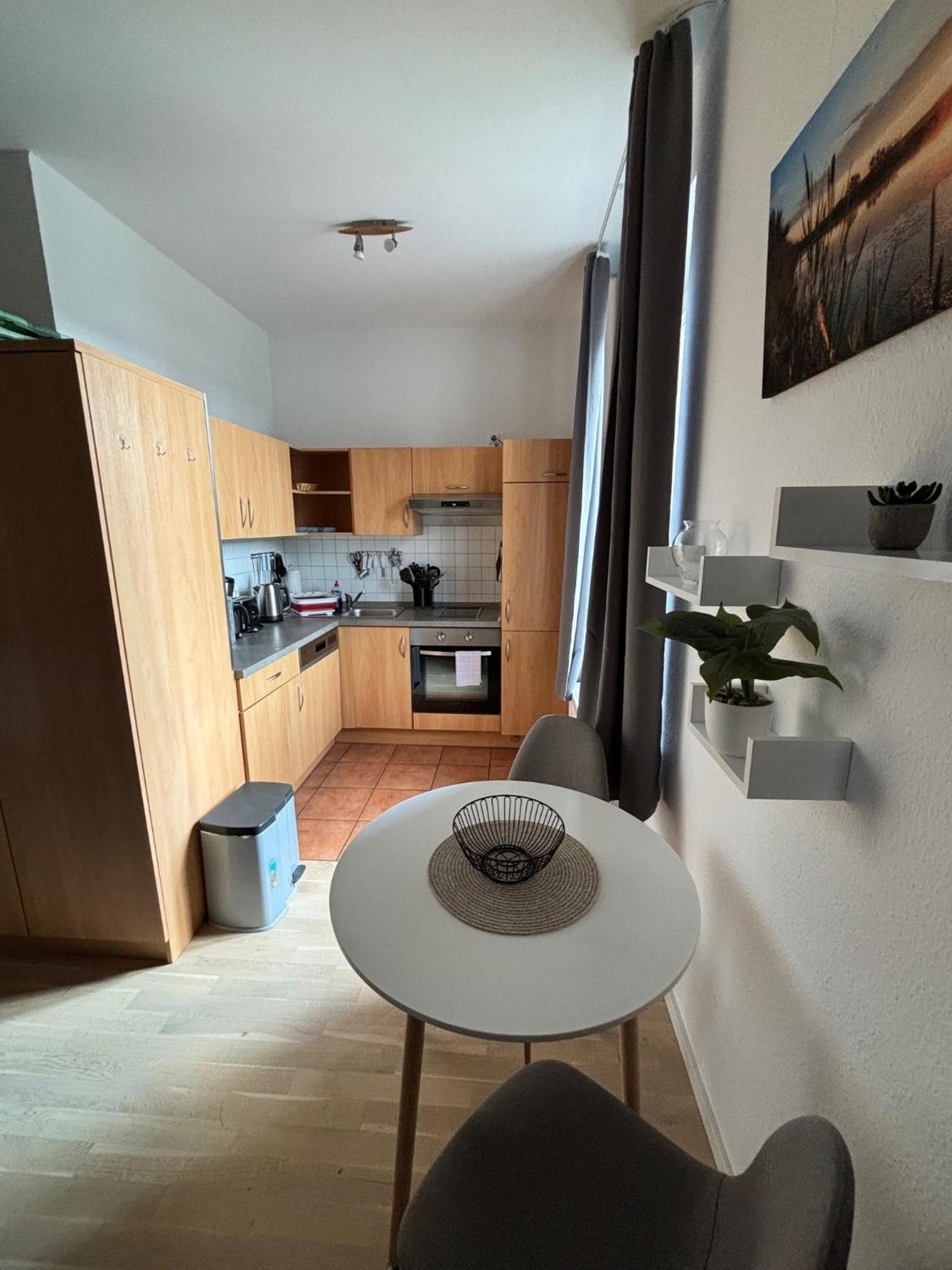 Einraumapartment Im Erdgeschoss Mit Seeblick ไรน์สแบร์ก ภายนอก รูปภาพ